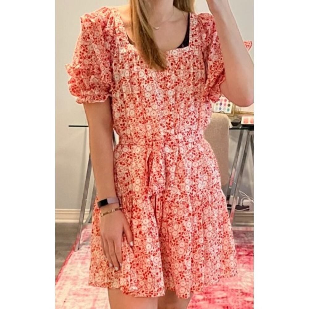 Olivia James the Label Floral Mini Dress Women’s Sz. M